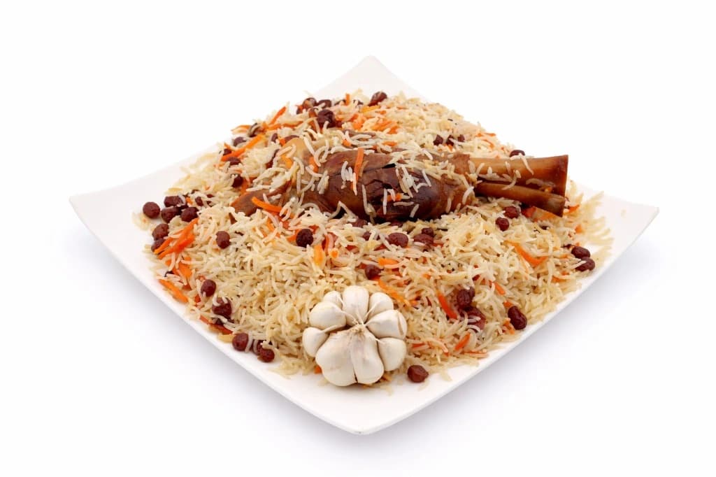 Mahicha Palaw — Freshly prepared at Barg Restaurant